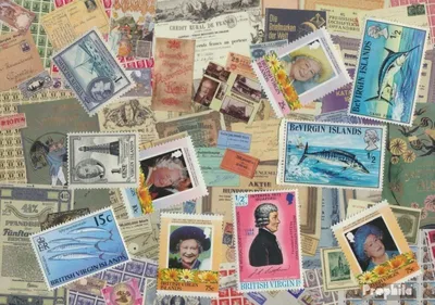 Produktbild von Briefmarken Jungferninseln 10 verschiedene Marken