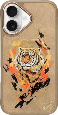 Obrázok produktu pre Nimmy Tiger Magsafe Case pre Iphone 16 Light Brown