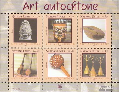 Produktbild von Briefmarken UNO - Genf 2006 Mi Block21 (kompl.Ausg.) postfrisch Eingeborenenkunst