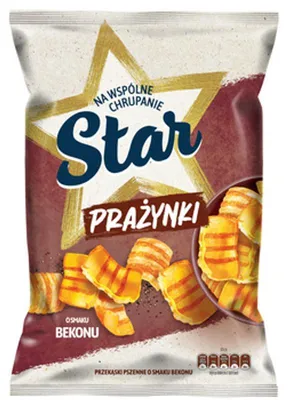 Zdjęcie produktu dla Star Prażynki o smaku bekon 130 g
