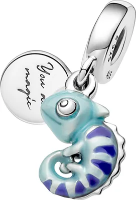 Produktbild von Pandora Charm Anhänger 791676C01 Colour Changing Chameleon Silber farbe wechselnde Emaille