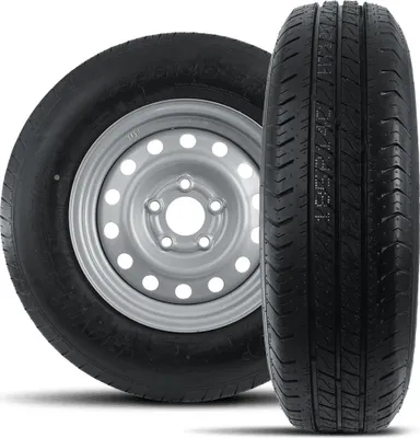Produktbild von Satz mit zwei verstärkten Rädern für Anhänger LINGLONG REIFEN 185/80 R14C 104/102N UNITRAILER FELGE 5.5Jx14"H2 5x112 ET:30