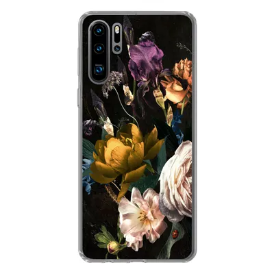 Produktbild von MuchoWow® Handyhülle Schutzhülle Hülle für Huawei P30 Pro Blumen - Blumenstrauß - Muster Silikon Softcase Handy Hülle - Schutzdeckel