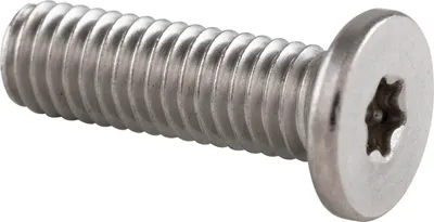 Produktbild von Zylinderschraube mit extrem niedrigem Kopf M5x10 Torx15 - Edelstahl A2 - 100 Stück