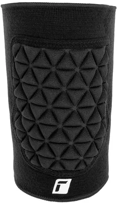 Image de Protection pour genoux Reusch, modèle Ultimate Knee Guard, ajustement serré, rembourrée, couleur noire, taille L