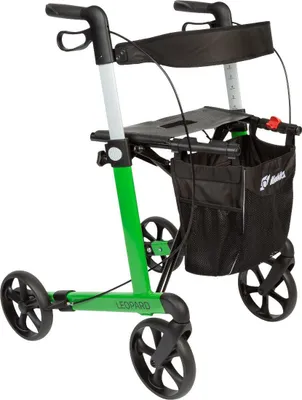 Produktbild von Rollator Mobilex Leopard mit Schleifbremse Grün