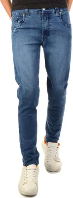 Produktbild von BEZLIT Jungen Jeanshose mit weit verstellbaren Bund Blau 134