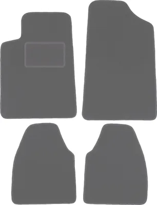 Produktbild von Graphit-Fußmatten für: Peugeot 607 Limousine (1999-2010)