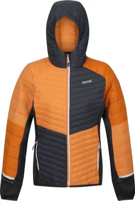 Produktbild von Regatta - Dámská bunda s kapucí "Trutton II" RG9212 (46 CZ) (meruňková drť/středně šedá)