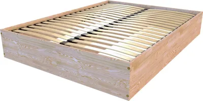 Produktbild von Bettkasten 2 Sitzer aus Massivholz robust -160x200 - Roh (ohne Lack)