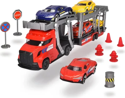 Produktbild von Dickie 203745012 Transporter Set, 2-sort.