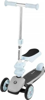 Obrázek produktu pro Tříkolová balanční koloběžka 3in1 HyperMotion - modrá