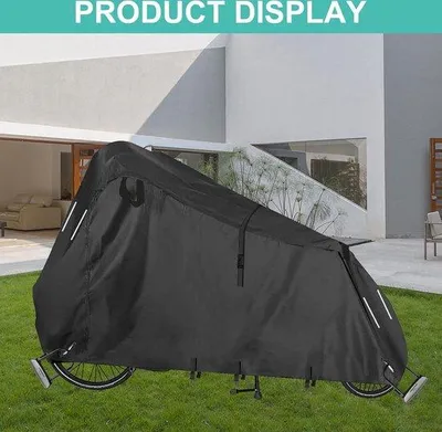 Produktbild von Famanu Fahrradhülle Lastenrad winddicht und regenbeständig - 270 x 75 x 100 cm