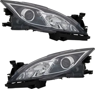 Produktbild von TYC Scheinwerfer Set für Mazda 6 GH 2007-2010 H9 H11 Halogen Frontscheinwerfer