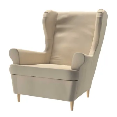 Produktbild von Dekoria Bezug für Strandmon Sessel, caffe latte,