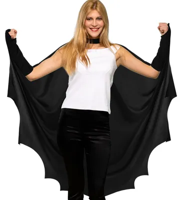 Immagine prodotto di Mantello da vampiro a forma di pipistrello per adulti, ideale per Halloween