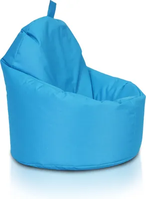 Produktbild von Ecopuf - Sitzsack Bean Bag Outdoor, 70 x 75 cm - Yoko Hellblau Nc6