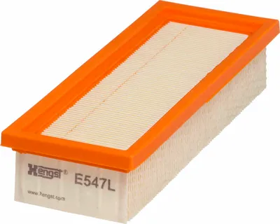 Produktbild von Luftfilter HENGST FILTER E547L für FIAT Seicento / 600 Schrägheck (187) Filtereinsatz