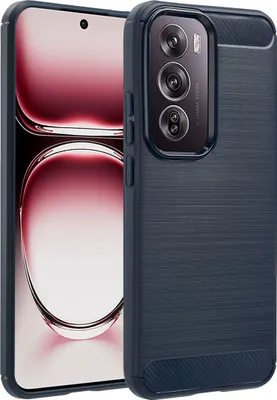 Produktbild von imoshion Brushed Back Cover Oppo Reno 12 - Dunkelblau