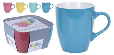 Image de Set Tasses Café Basics Design Coloré Et Durable - Basics