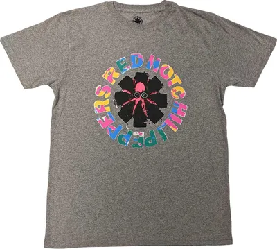 Image de Red Hot Chilli Peppers - T-shirt homme/femme unie RO5619 (XL) (Gris)