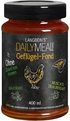 Immagine prodotto di Langbein Daily Meal brodo di pollame, 400 ml