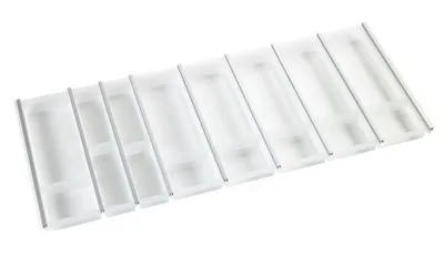 Produktbild von Naber Cuisio 120. Besteckeinsatz, weiß- transluzent