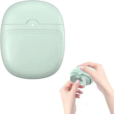 Produktbild von Elektrischer Nagelknipser, Automatische Nägel, mit LED-Licht, USB Wiederaufladbare Nagelzwicker, Elektrische Nagelfeile Baby, Nagelknipser Fußnägel