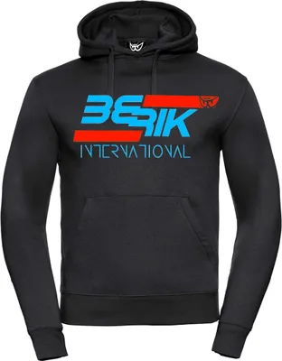 Zdjęcie produktu dla Bluza z kapturem Berik International, ciemnoniebieski/jasnoniebieski, S