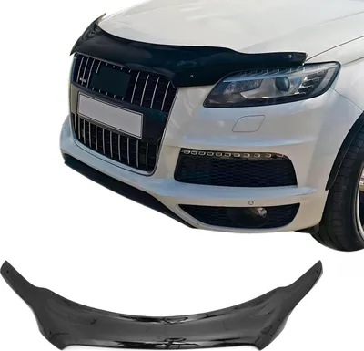 Produktbild von Motorhaube Deflektor Insekten Steinschlagschutz für Audi Q7 4LB 2006-2015 Dunkel
