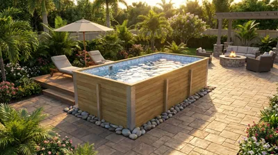 Produktbild von weka Massivholzpool Siarago Gr. 1
