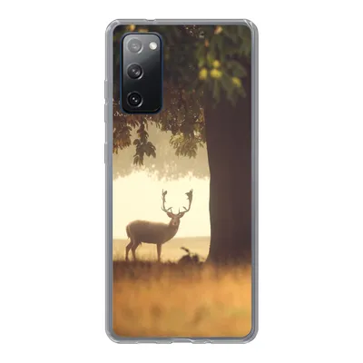 Produktbild von MuchoWow® Handyhülle Schutzhülle Hülle für Samsung Galaxy S20 FE Hirsche - Bäume - Wald Silikon Softcase Handy Hülle - Abdeckung