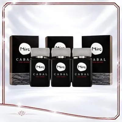 Produktbild von Miro CABAL pour homme Eau de Toilette Spray 3 x 75 ml (225 ml)