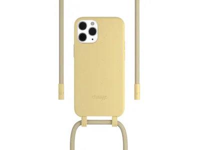 Produktbild von Woodcessories , Cover, Apple, iPhone 12 Pro Max, 17 cm (6.7"), Gelb