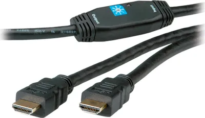 Image de ROLINE Câble HDMI High Speed, avec répéteur, 30 m