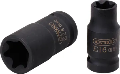 Obrázek produktu pro KS TOOLS 1/2" Torx E-nástrčná hlavice krátká E12 - 911.0959