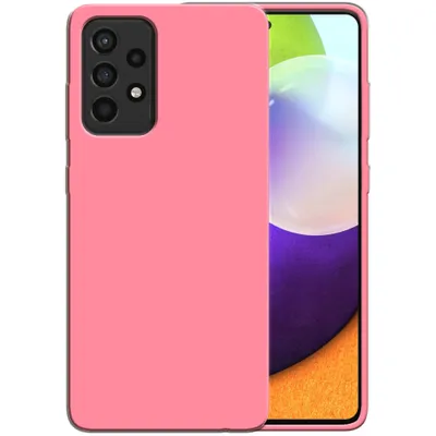 Obrázek produktu pro Smartphonica Silikonové pouzdro pro Samsung Galaxy A52/ A52 5G / A52s 5G s měkkým vnitřkem - růžové