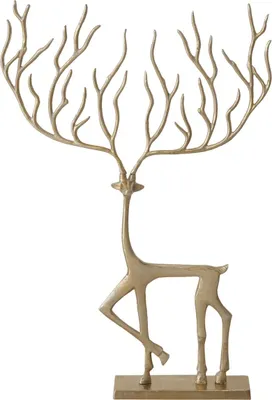 Produktbild von Boltze Gruppe Lenza Hirsch gold 100 cm