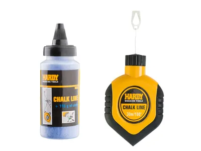 Produktbild von Hardex Anreißschnur 30m 2K-Gehäuse + Kreide 115g Blisterverpackung