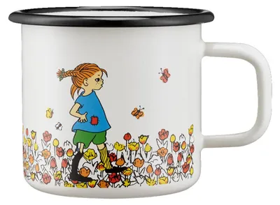 Produktbild von Muurla Tasse Pippi Langstrumpf Be More Pippi Emaille (370 ml)