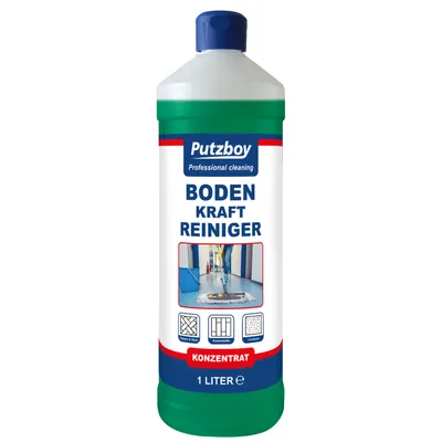 Produktbild von Putzboy Boden Kraftreiniger - Konzentrat - 1 Liter - Putzmittel für wasserfeste Böden - 1400701