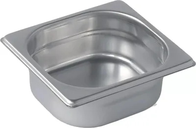 Obrázok produktu pre Nádoba PUJADAS GN 1/6 18/10 z nehrdzavejúcej ocele, hĺbka: 100 mm, objem: 1,60 l
