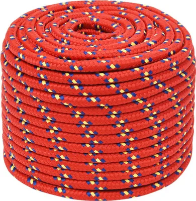 Produktbild von vidaXL Bootsseil Rot 14 mm 100 m Polypropylen