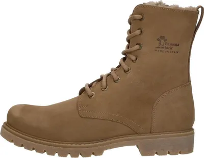 Image de Panama Jack Frisia  Veterschoenen Hoog - Taupe - Maat 40