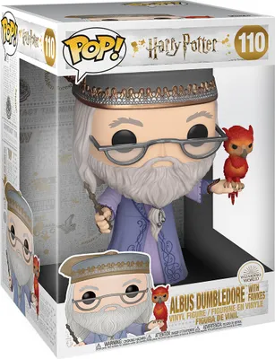 Produktbild von Harry Potter - Albus Dumbledore with Fawkes 110 - Funko Pop! - Vinyl Figur