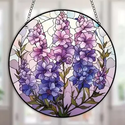Obrázek produktu pro Lapač Slunce - Květinový Vitráž pro Váš Domov KP31464