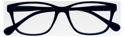 Produktbild von Marineblau Leichte Distanzgläser im Designer-Stil für Herren und Damen mit Federscharniere