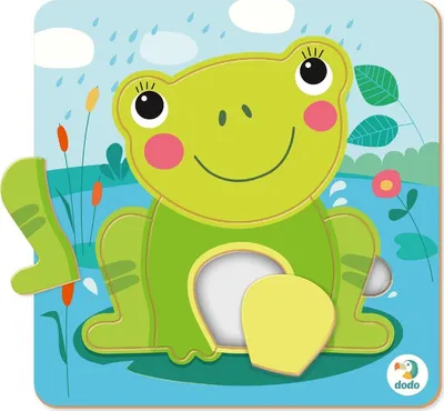 Immagine prodotto di Puzzle Rana 5 pezzi