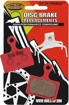Produktbild von Kool Stop With Mounting Clamps/pins Scheibenbremsbeläge Durchsichtig  Durchsichtig One Size