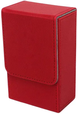 Produktbild von Gedämpfte Tarot-Opbergschachtel - Tragbar - Kunstleder - Kartenkiste - Wahrsagekarten - Sonnenmond-Design - Für 95+ Karten geeignet - Kartenkiste